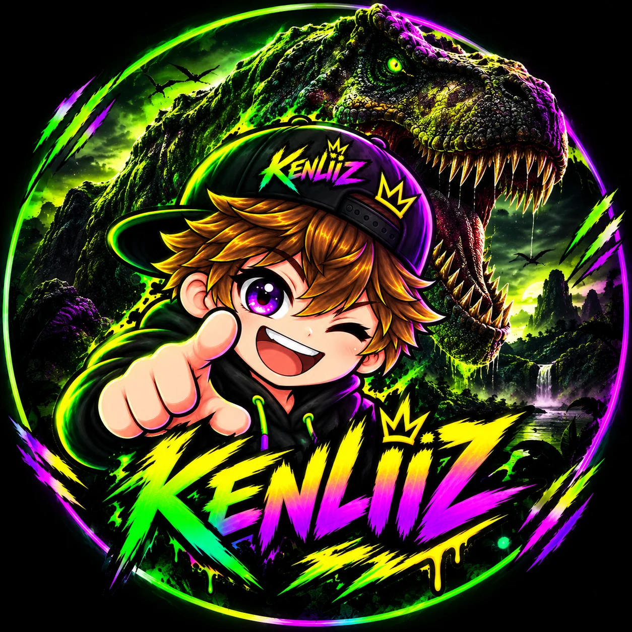 KENLIIZ Chibi Logo